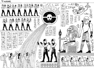 Illustration for article titled Mad Max: Fury Road, Retold Ancient Egyptian Style